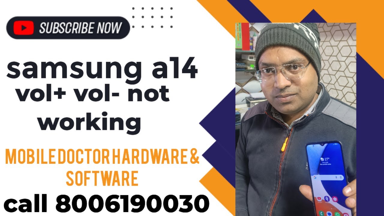 samsung a14 Volume Not Working Full Detailing ke saath..