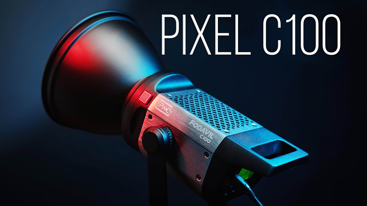 Pixel C100 LED Light Review - Budget alternative to Apurture120D or #GodoxVL150