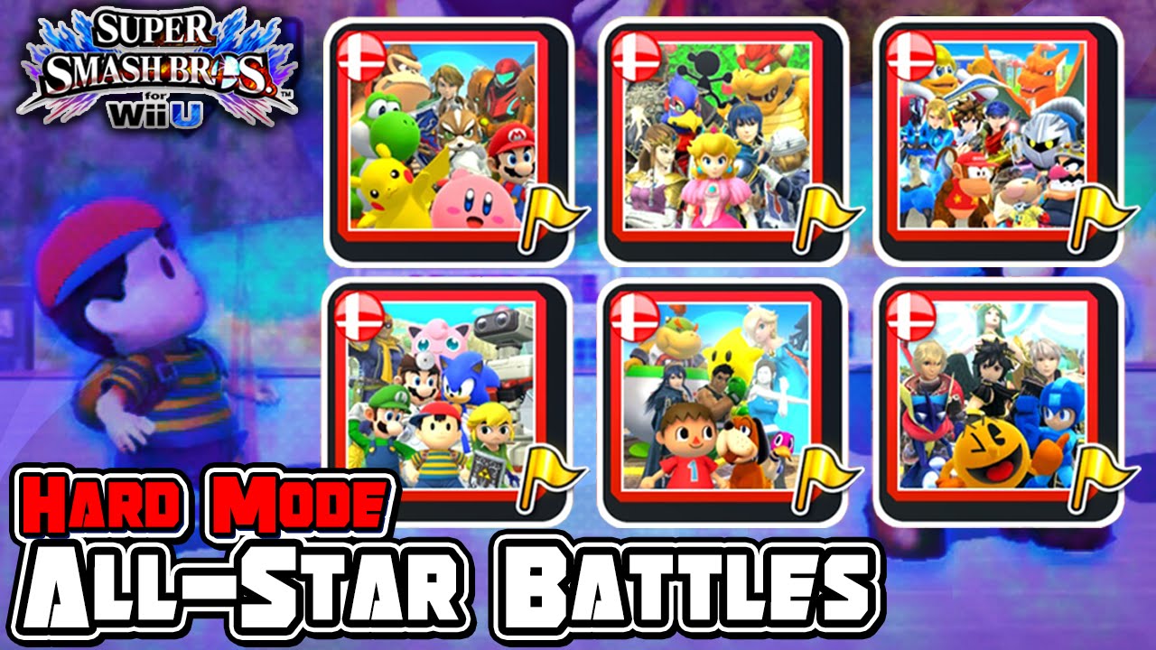 ALL All-Star Battles in Super Smash Bros. for Wii U! (Event Mode)