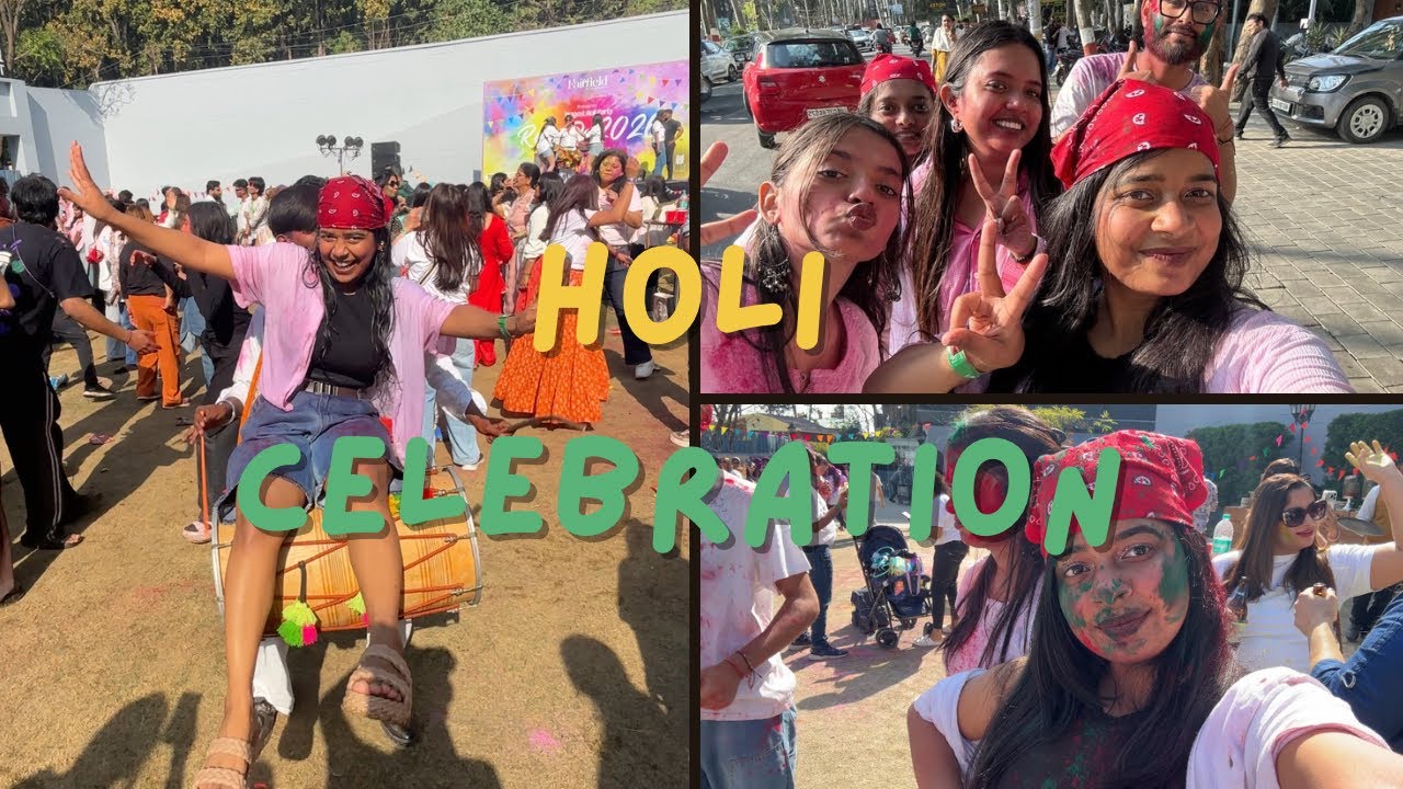 Holi Celebration 2026 with friends ❤️