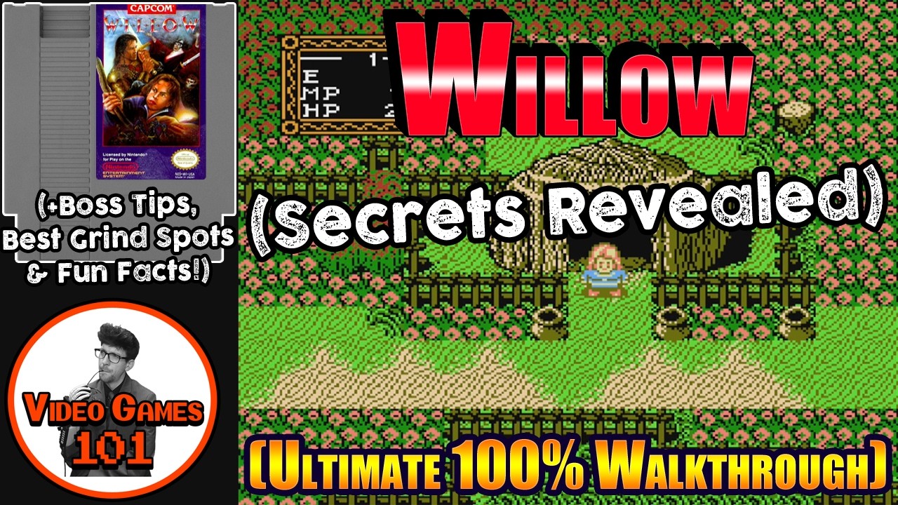 Willow NES Walkthrough | 100% Guide | Video Games 101