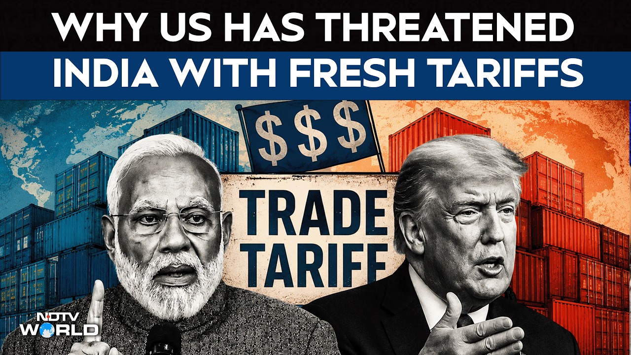 Тарифы США на Индию | Торговая делегация США в Дели: Трамп планирует ввести новые тарифы на Индию...