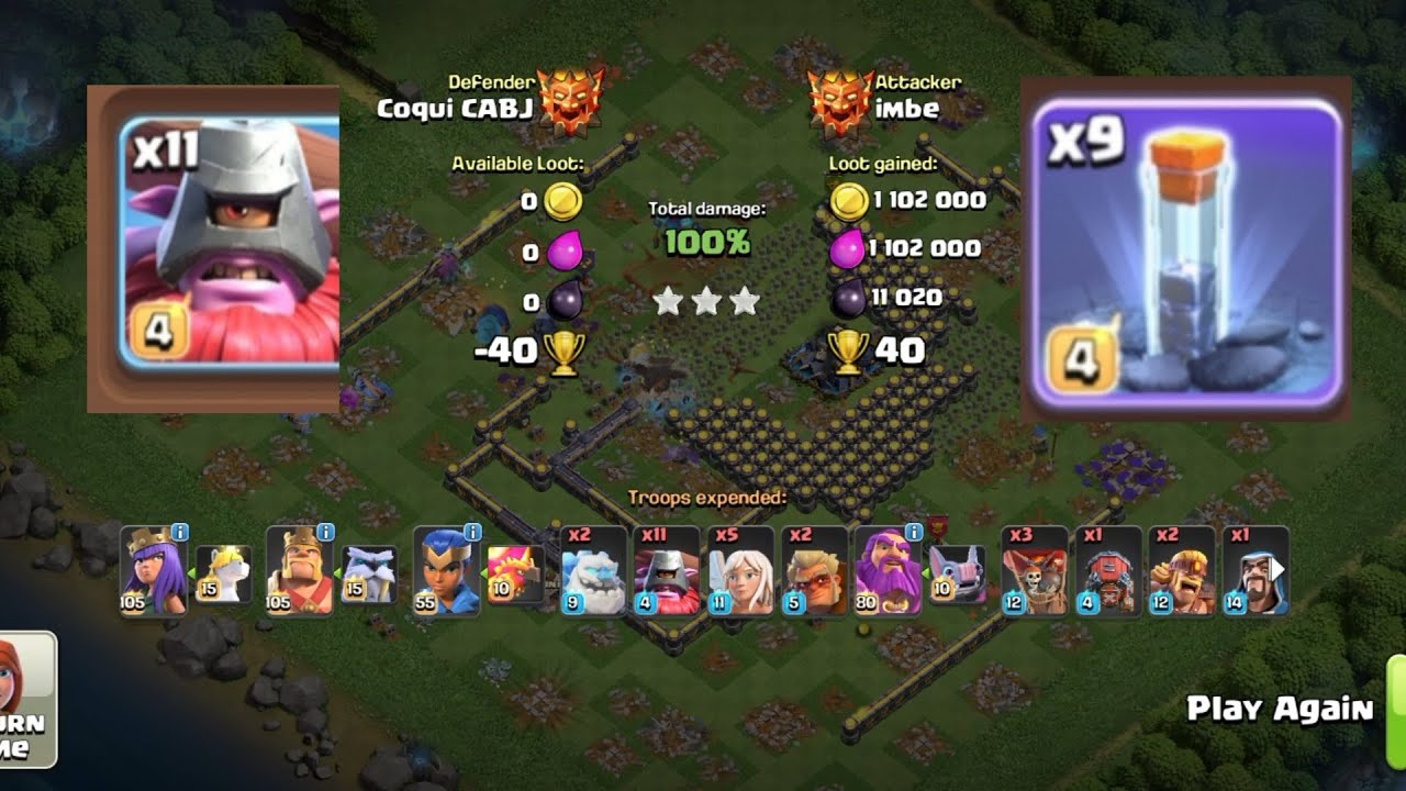 THROWERS + TOTEMS SPELL 3STARS STRATEGY ATTACK 