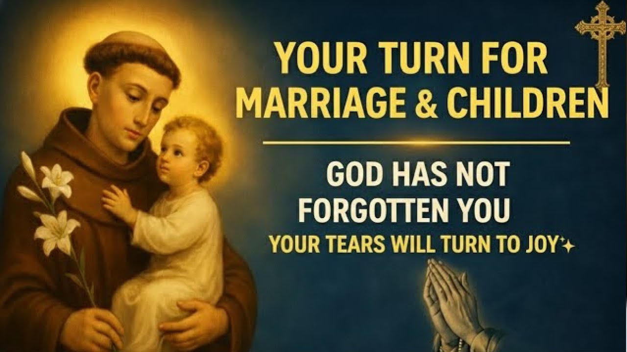 Urgent Prayer to Mother of Mary for Loving Marriage and Fertility | Saint Anthony