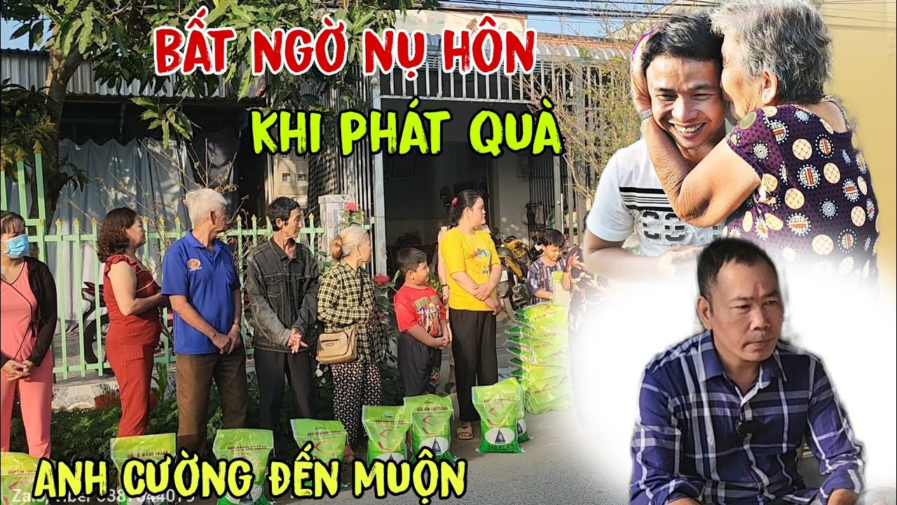 Bất ngờ trường hợp khó đỡ trong lúc phát quà từ thiện 