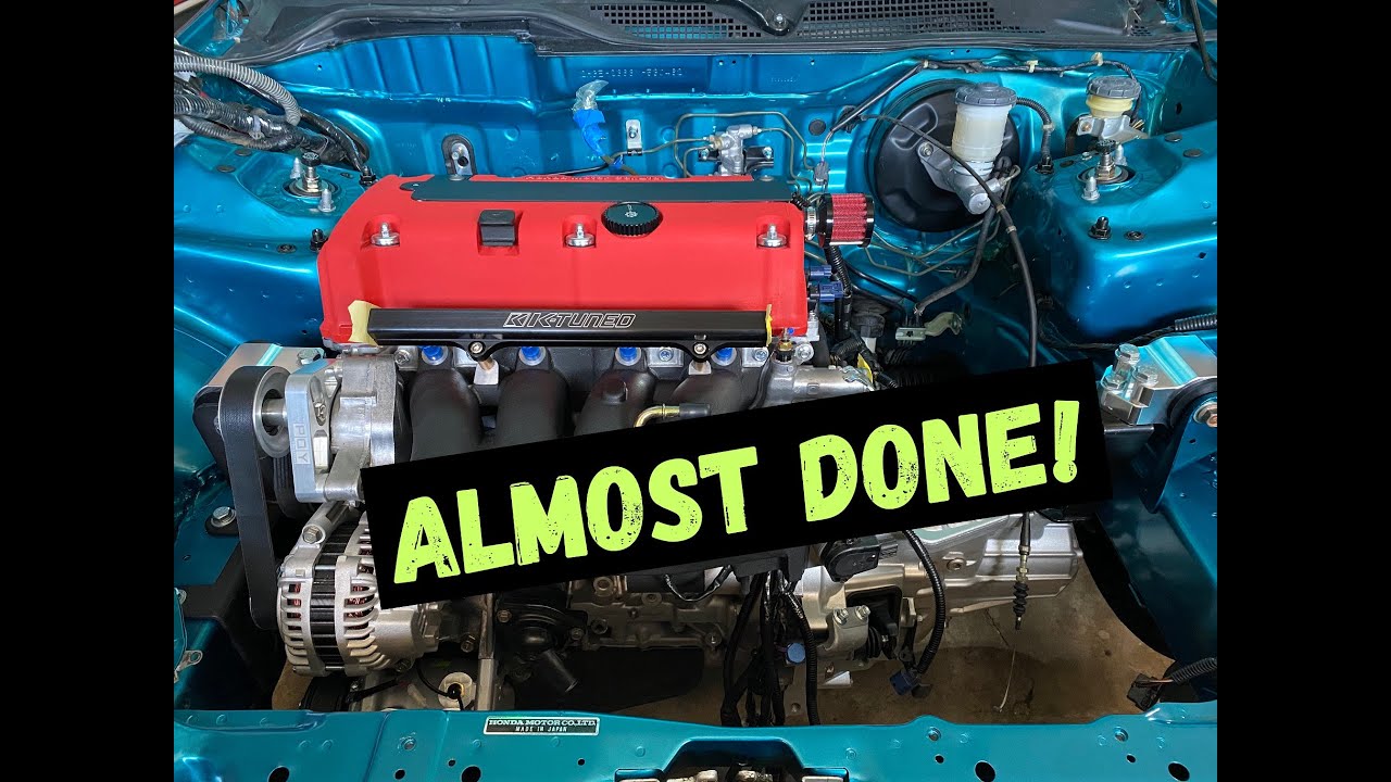 1992 Honda Civic VX EG Hatchback Vtec Killer K-Swap is ALMOST DONE! Project Sleeper!