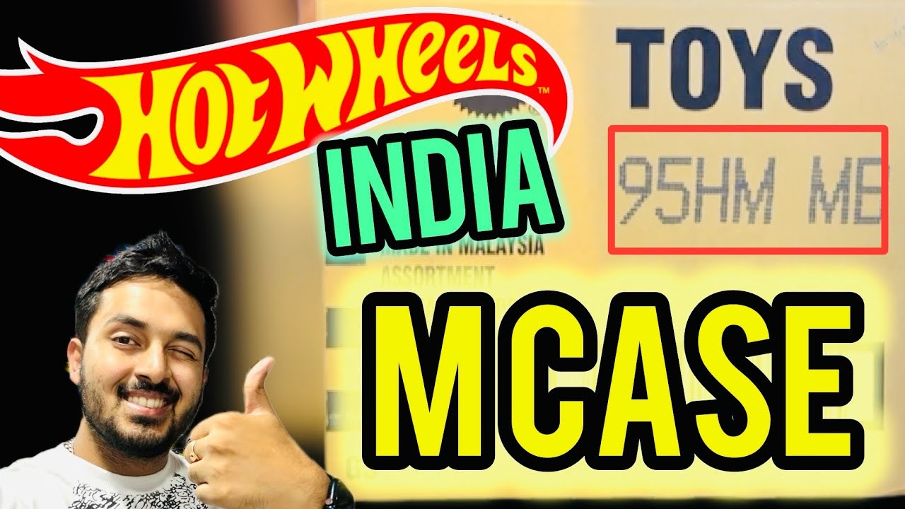 Best Case So Far?❤️ Crazy new Hotwheels Mainlines M case - now in India😎🔥