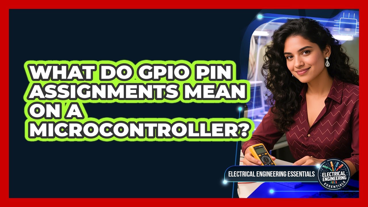 What Do GPIO Pin Assignments Mean On a Microcontroller?
