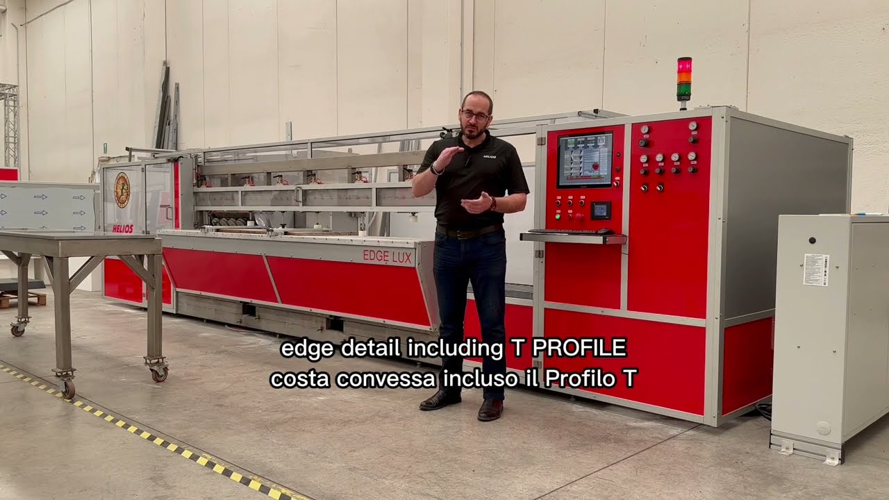 Cnc edge polisher Edge Lux #edge #marble #porcelain #cnc #countertop #stone #quartz #profile