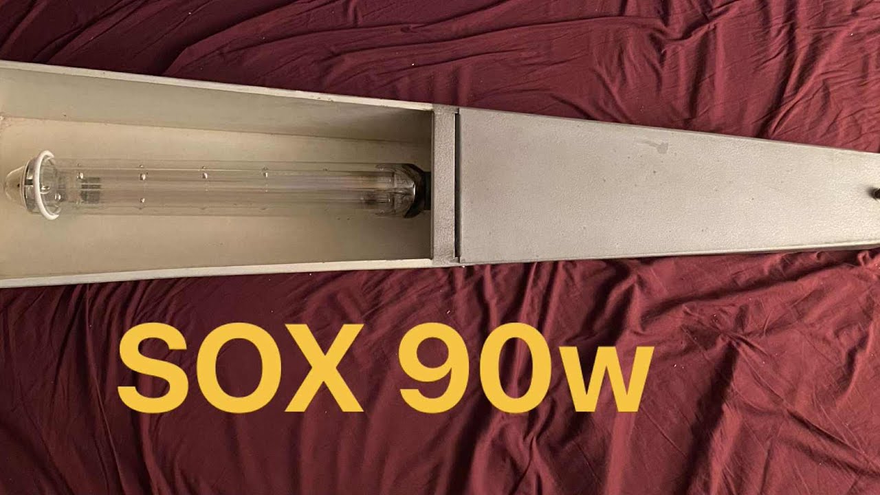 Je découvre et répare un luminaire SOX 90W mystérieux ! 😁 