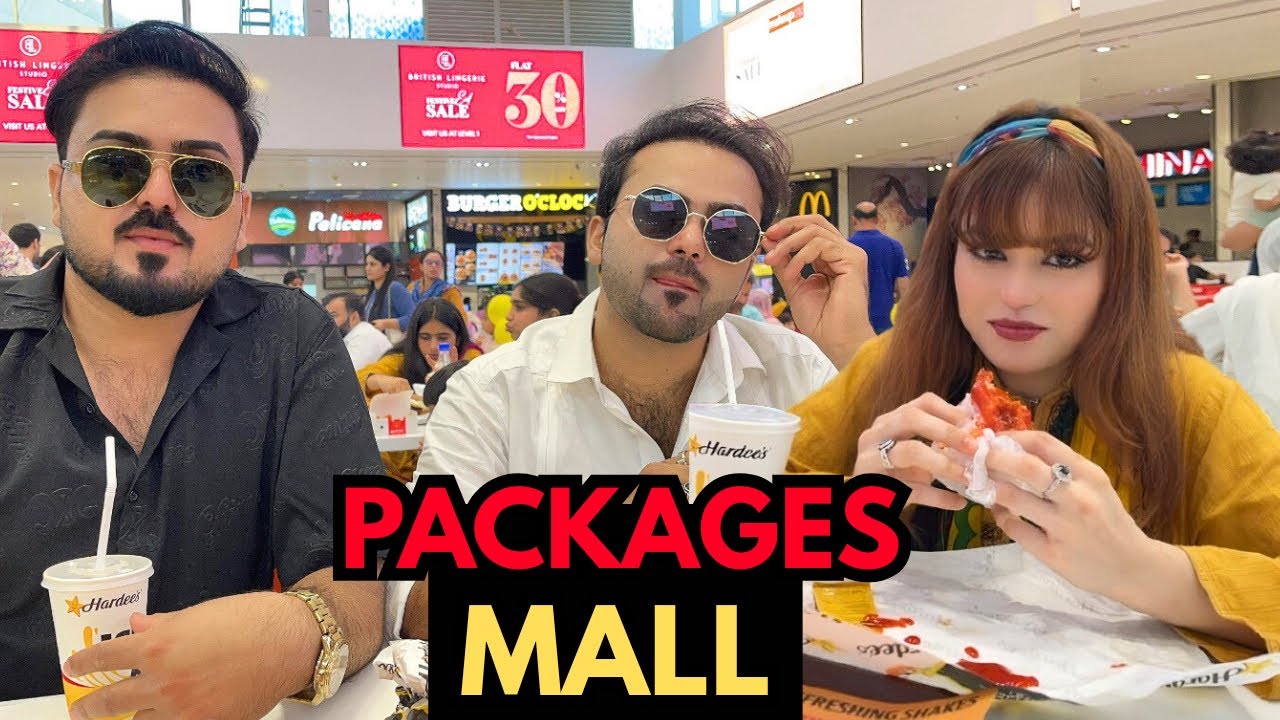 Packages Mall Enjoy With Brothers | Sonia Khan | Ansaar Khan | ibrar Khan | Vlog