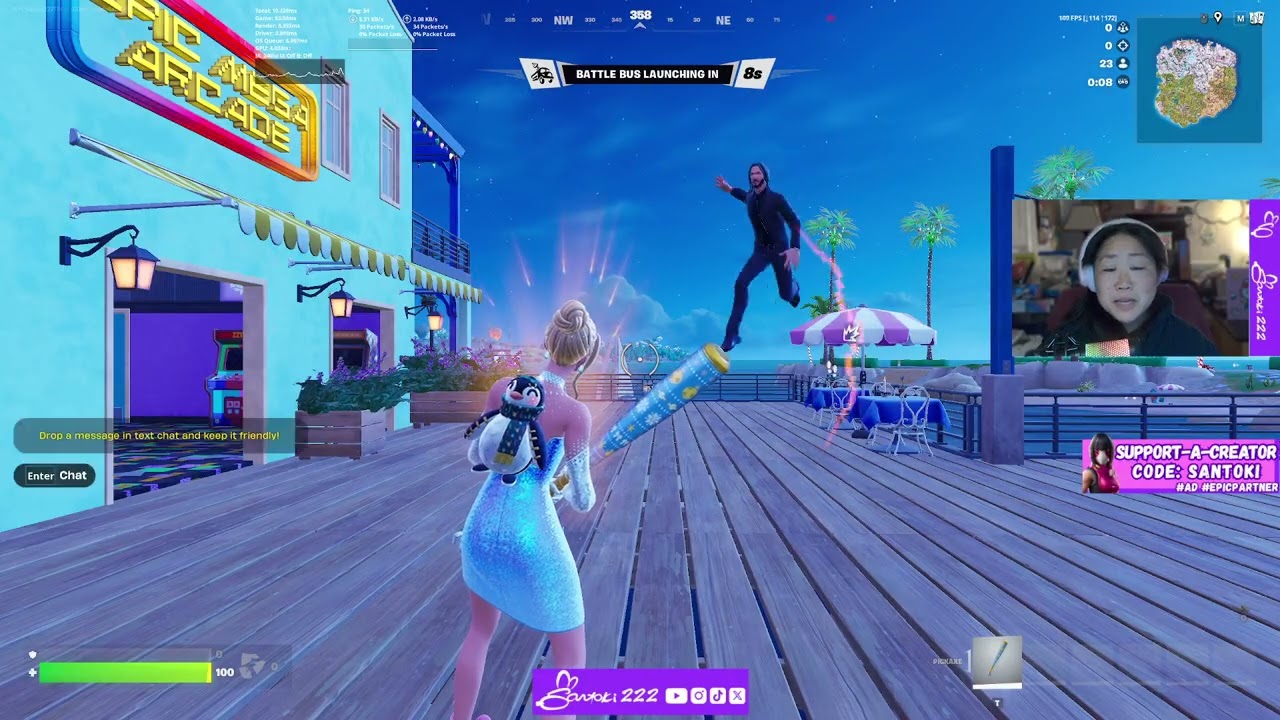 Highlight: 🐰F40 League Balanced Trios (BR Zero Build)🐰code:SANTOKI #epicpartner🐰C7S1 🐰 12.30.20