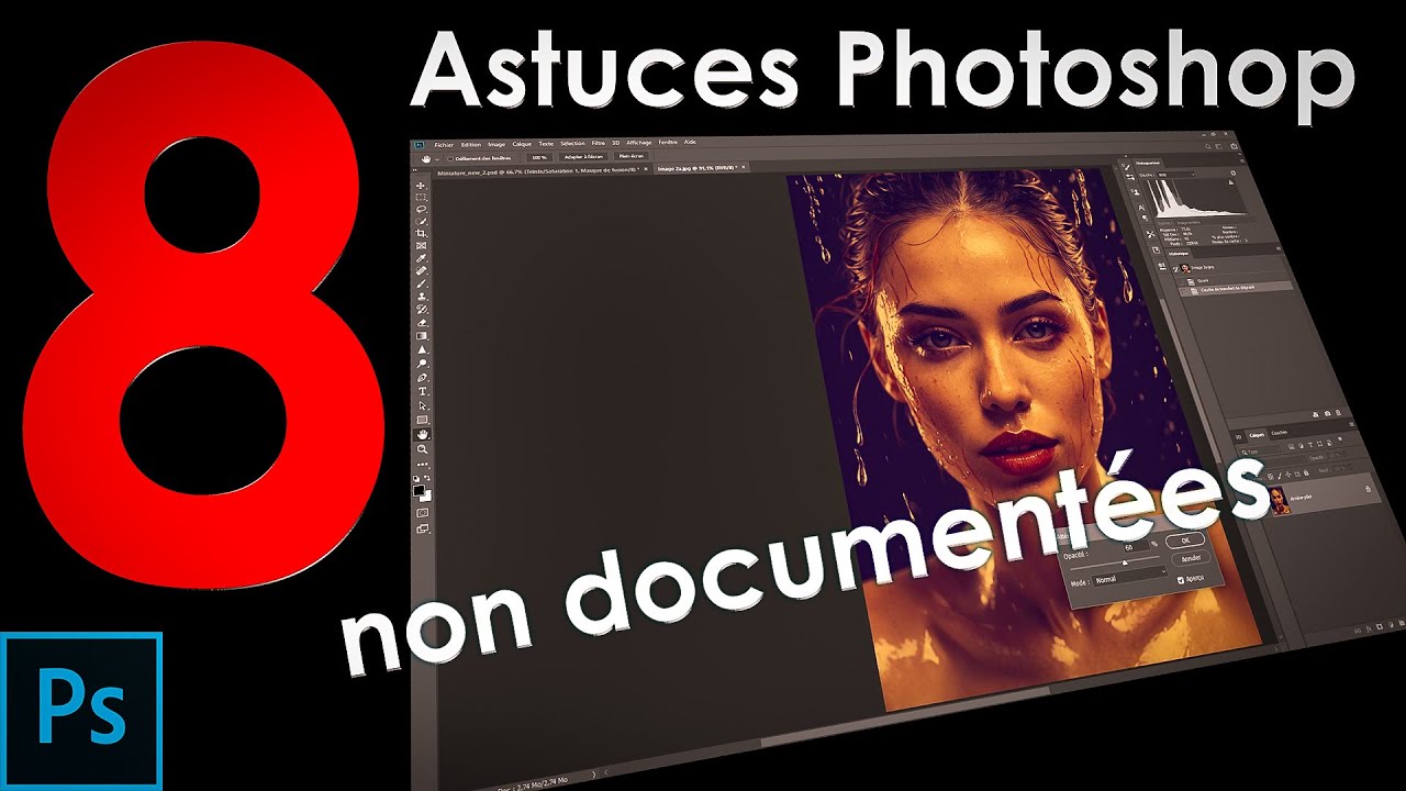 [ PHOTOSHOP TECHNICS ] - 8 Astuces Photoshop non documentées