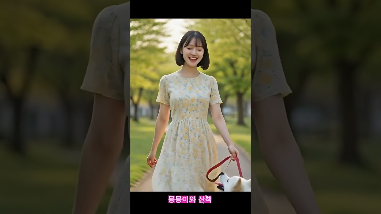 뭉뭉이와 산책 #반려견 #진돗개 #강아지 #산책