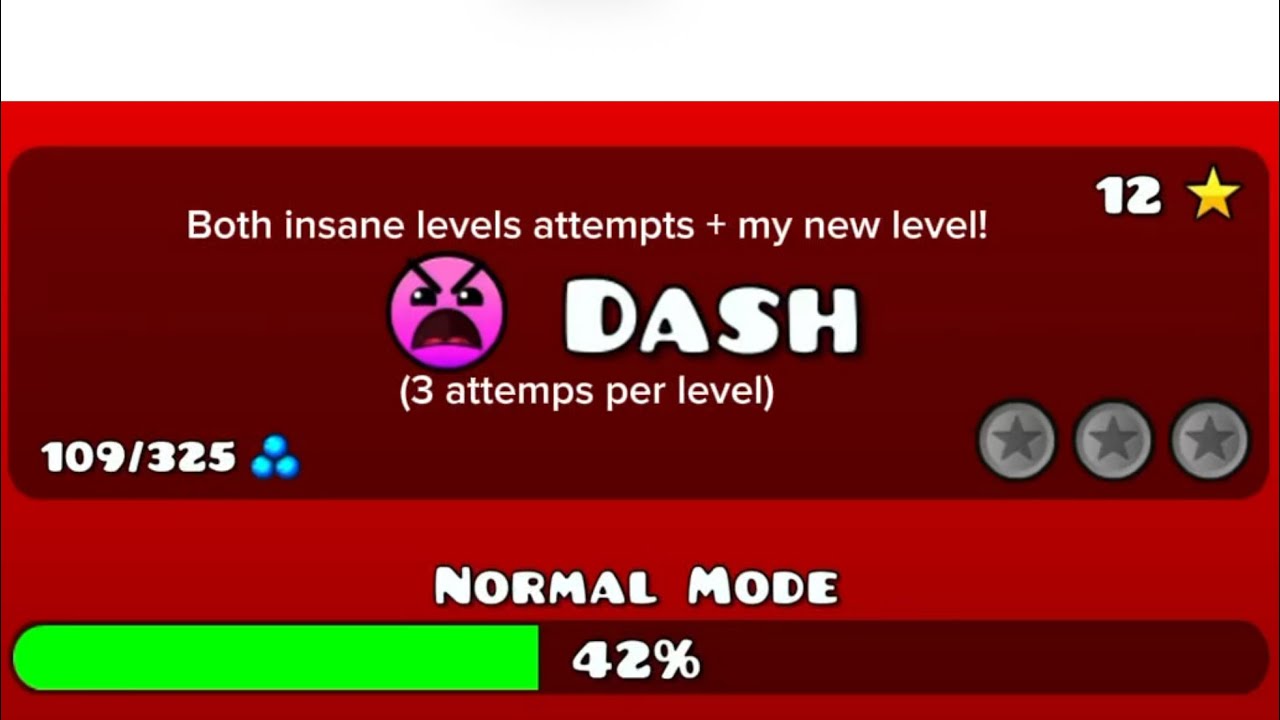 Both insane levels (I have) + My new - unfinished - level! (I’m not good 😞)
