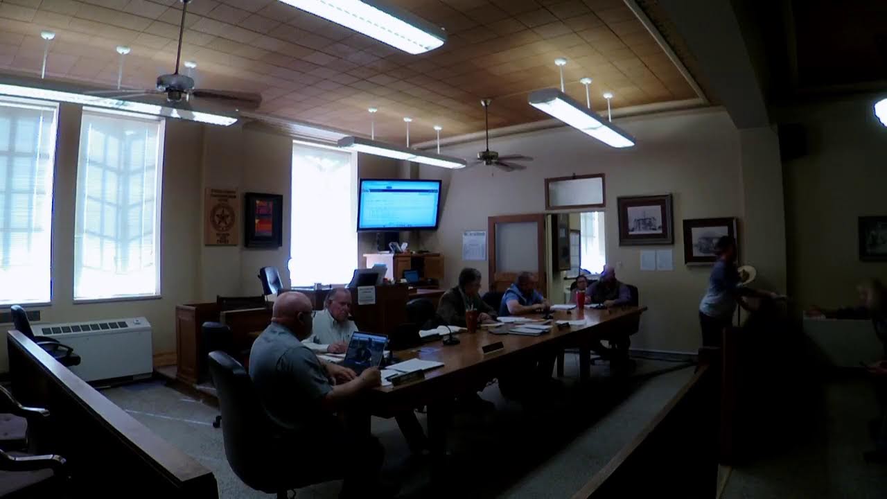 Young County Commissioners Court Live