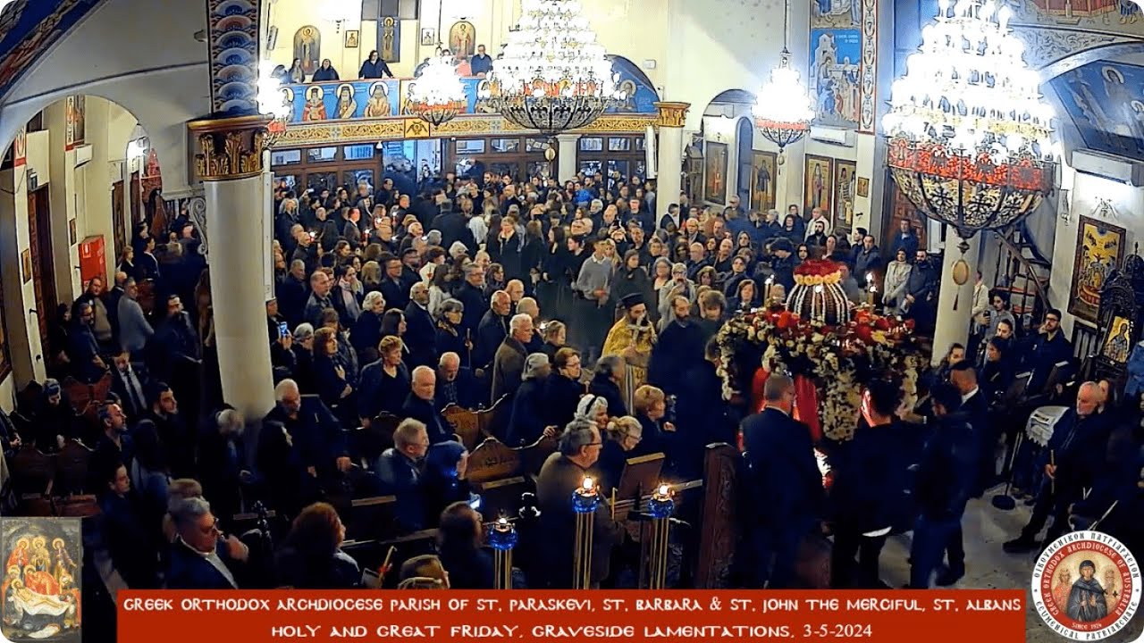 Holy and Great Friday, Graveside Lamentations (03/05/2024)