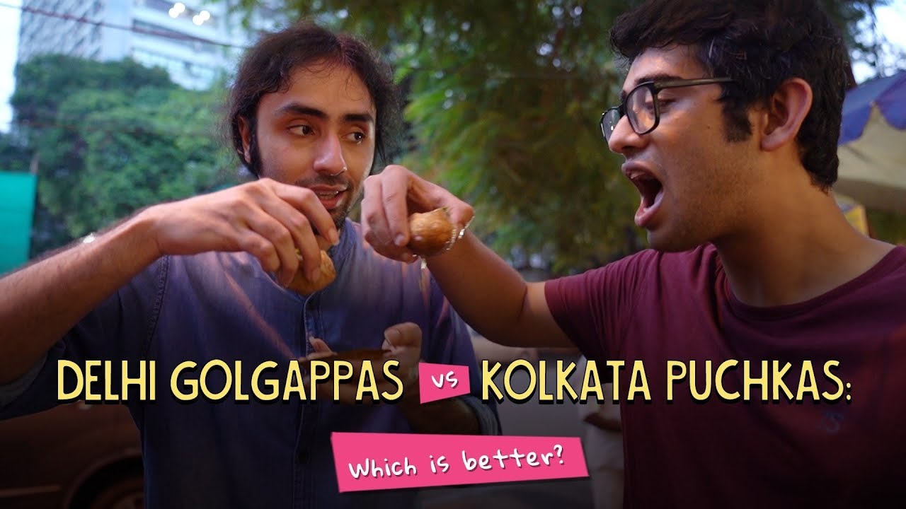 Delhi Golgappas Vs Kolkata Puchkas: Which Is better? | Ft. Akshay & Rohit | Ok Tested