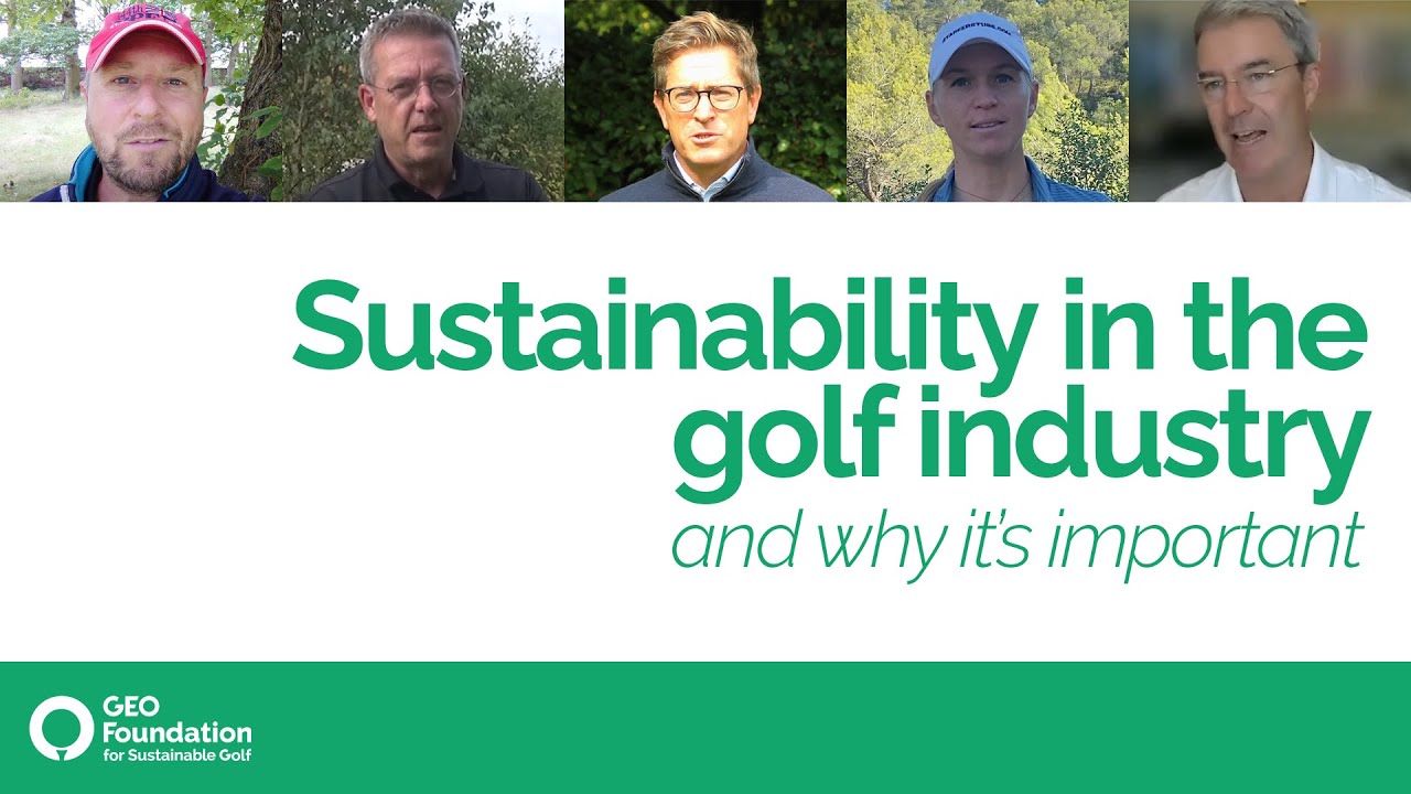 Why is sustainability so important to the golf industry?