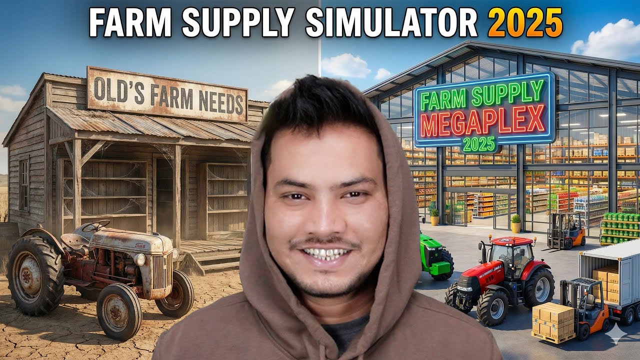 First Day in Farm Supply Simulator 2025