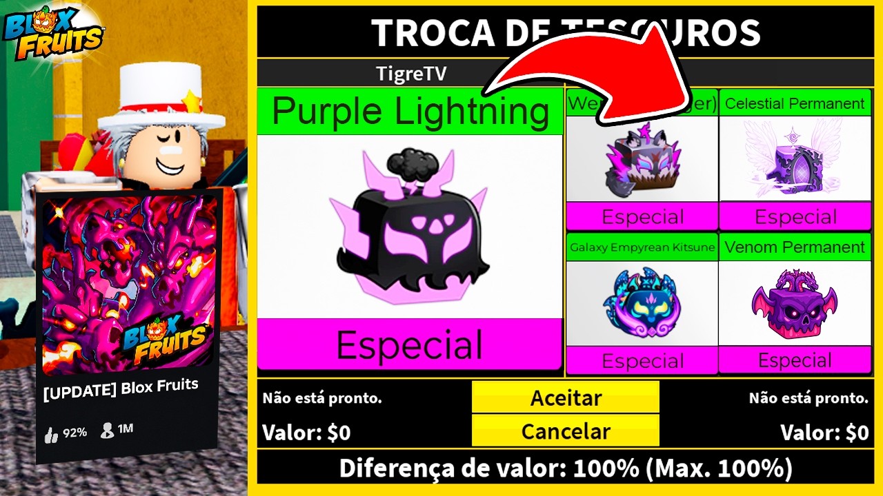 O QUE AS PESSOAS OFECEREM NA SKIN QUE VALE DRAGON NO BLOX FRUITS ANTES DA ATUALIZA&Ccedil;&Atilde;O DE VER&Atilde;O!