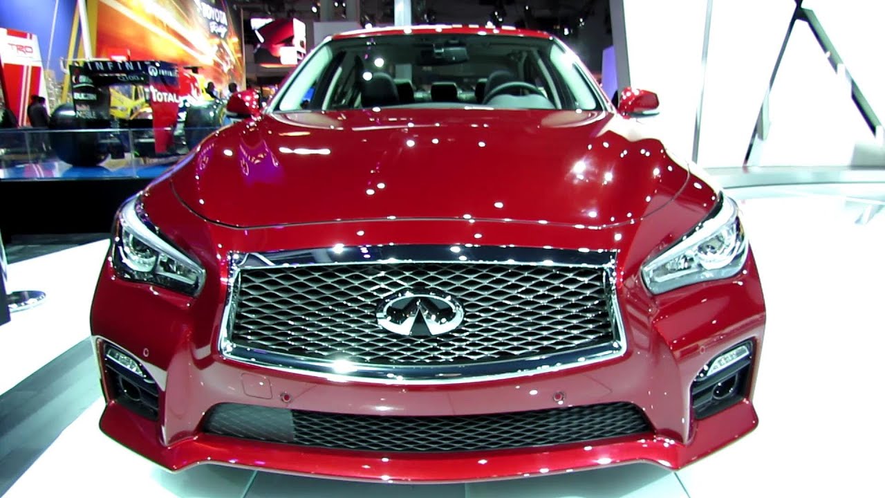 2014 Infiniti Q50s AWD - Exterior and Interior Walkaround - 2013 New York Auto Show