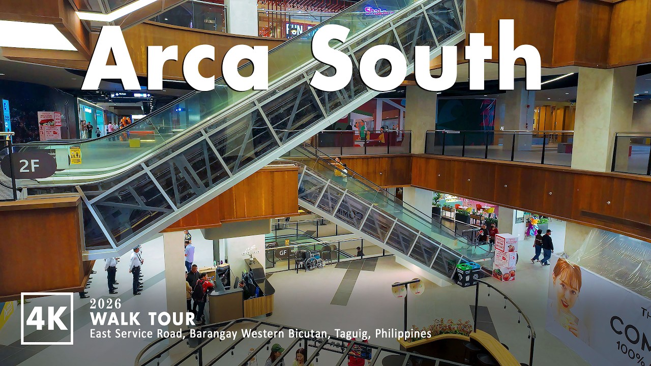 THE DOORS ARE OPEN! First Look at Ayala Malls ARCA SOUTH 2026 | Walk Tour | 4K-UHD