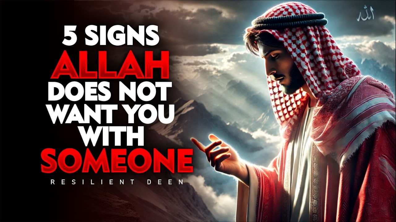 5 Clear Signs Allah is Telling You to Walk Away Immediately! I SLAM