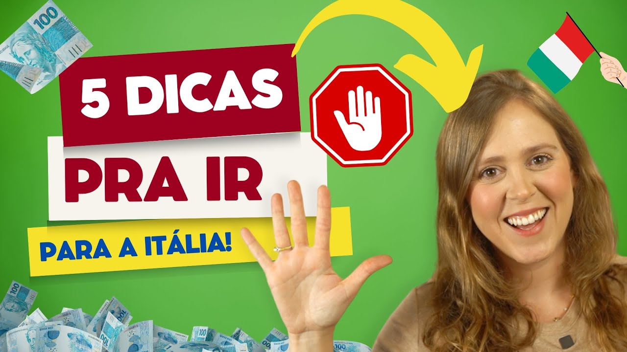 5 dicas para CHEGAR NA ITÁLIA ARRASANDO