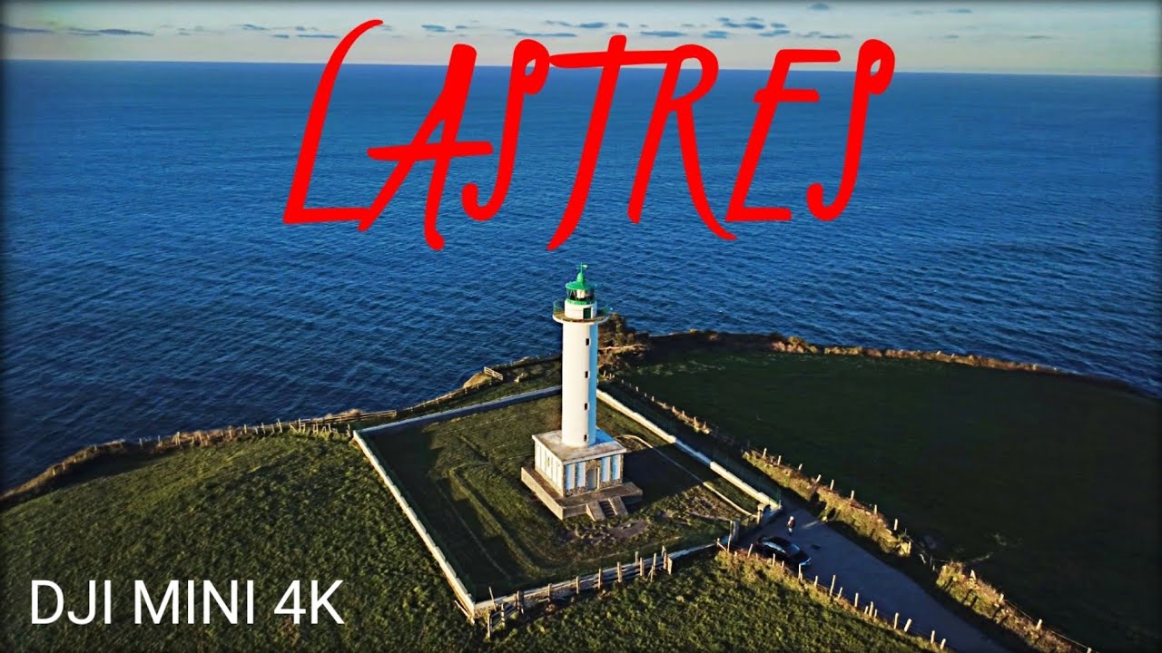 A buen puerto (4K) - Faro de Luces/Lastres en Colunga (Asturias, España). DJI Mini 4K