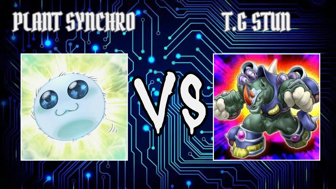 KyleYGO94 (Plant Synchro) vs WagaMuffin(T.G Stun) | Yugioh Tengu Plant Format | Dueling book