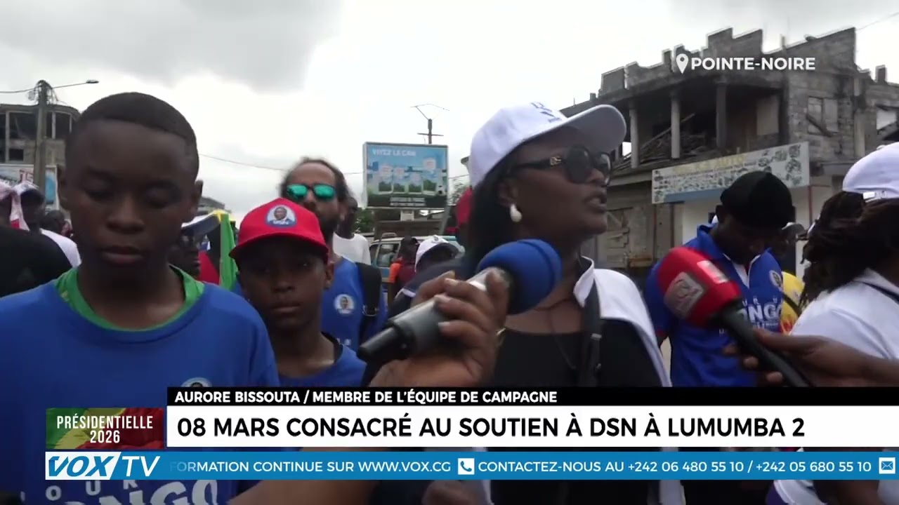 08 mars consacré au soutien à DSN à Lumumba 2