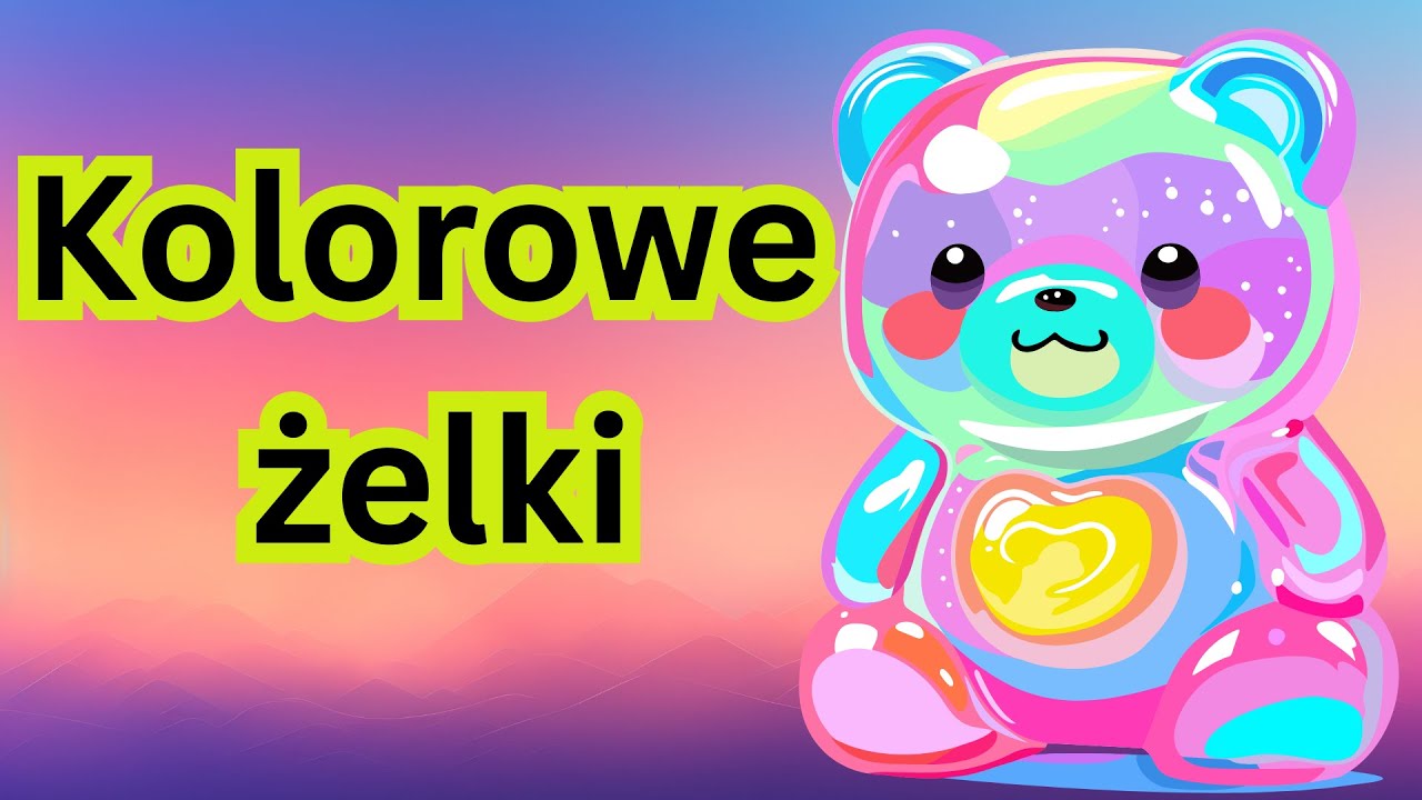 „Kolorowe Żelki – Wesoła Piosenka dla Dzieci” 🍬🎶