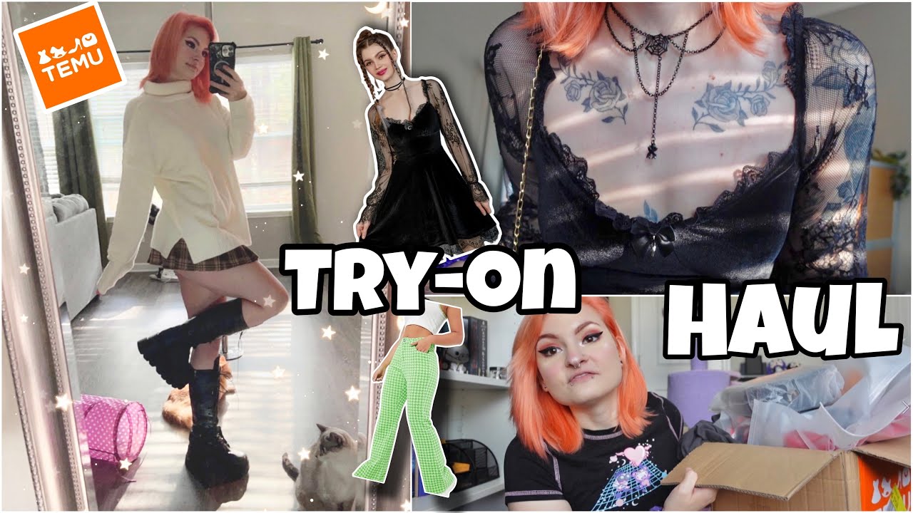 Примерка одежды 🛍️(temu) + распаковка подарков! 🎁| vlogmas | 2022 |