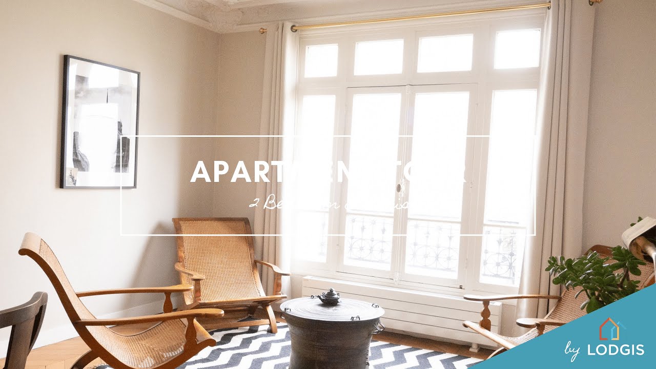 Apartment Tour // Furnished  65m2 in Paris – Ref : 30820887