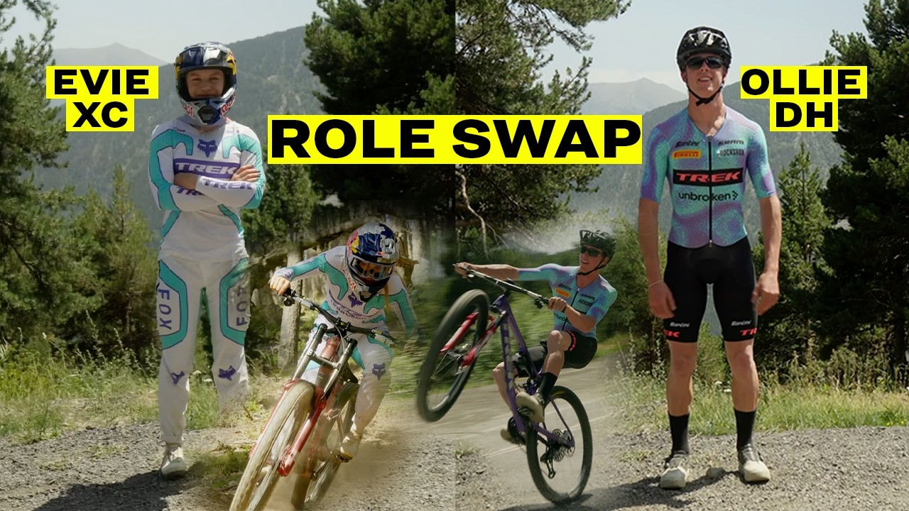 What happens when World Cup XC and DH racers switch bikes??