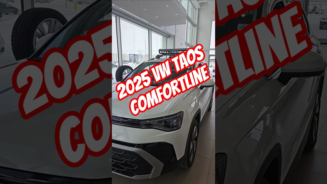 2025 VW Taos Comfortline 4Motion @ Country Hills VW #yyc #vw #vwcanada #Taos