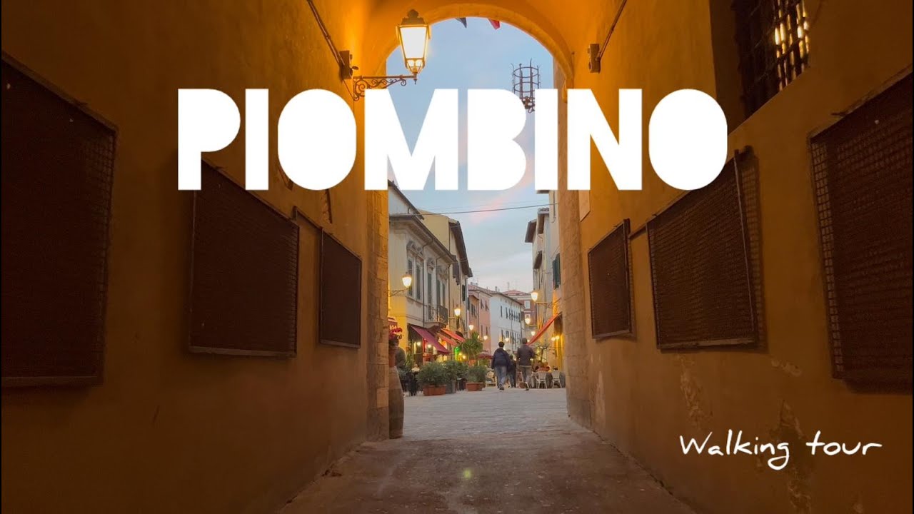 Piombino Walking Tour | Hidden Tuscany Italy I ASMR  #travel #tuscany #walkingtour 🇮🇹✨