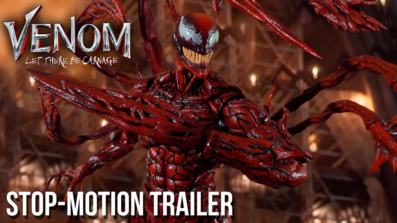 Venom Let There Be Carnage Trailer 2 Stop Motion-Version
