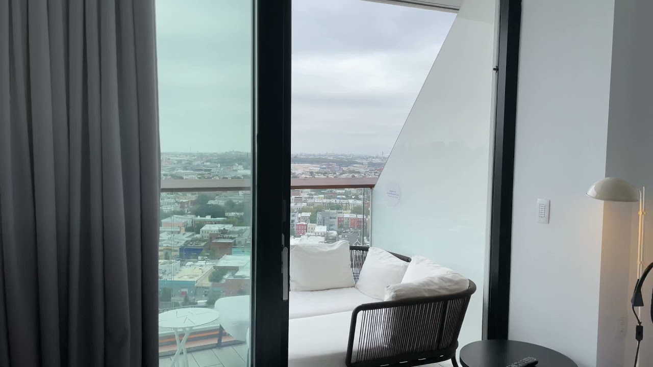William Vale Gotham Corner Suite Tour Wraparound Balcony