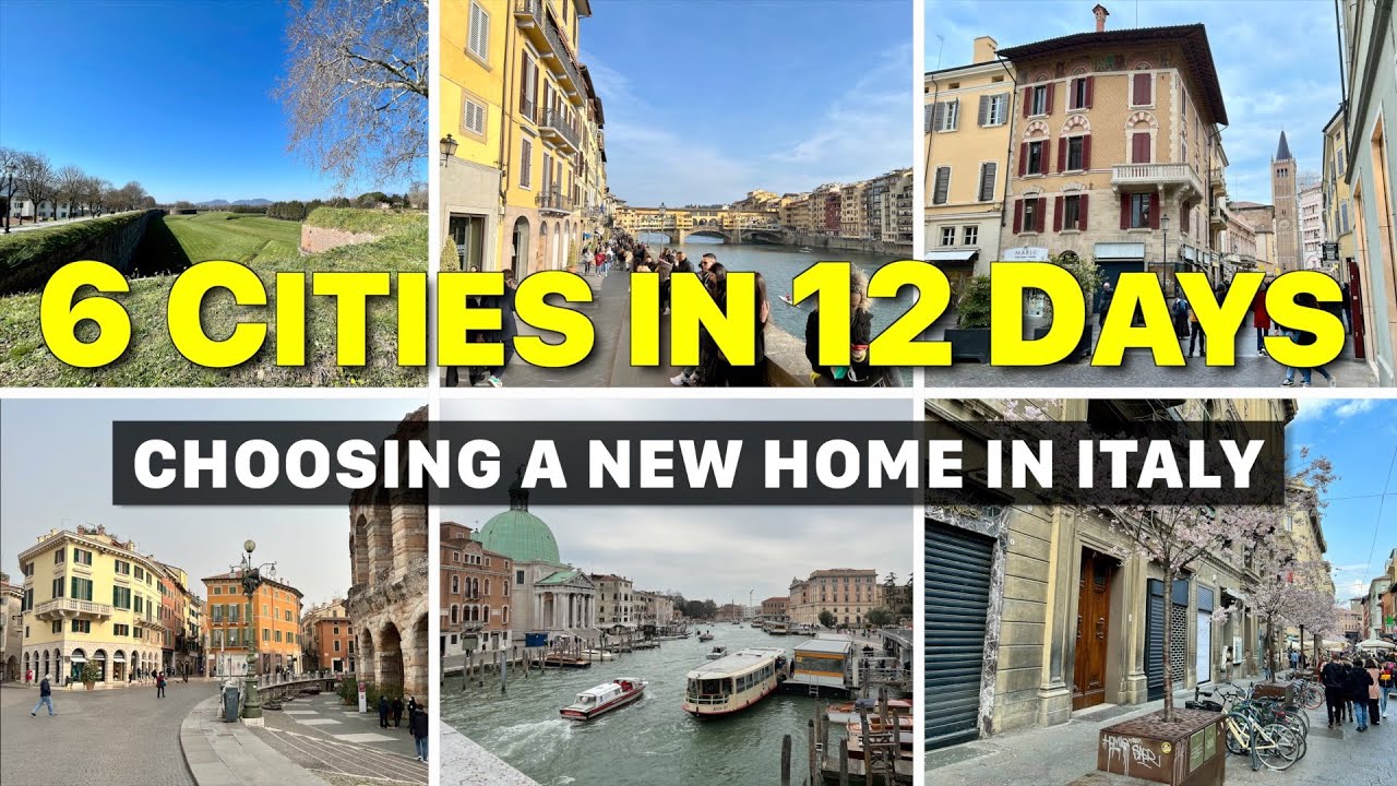 Where to live in Italy? Exploring 6 Cities in 12 Days