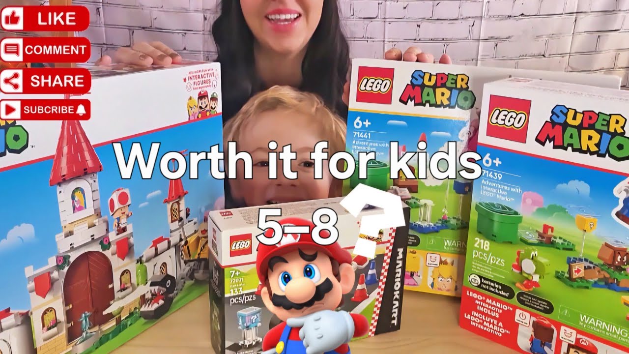 This LEGO Mario Set Took Me Over an Hour — Is It Too Hard for Kids? (Parent Review) 
