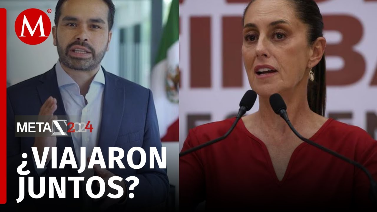 Claudia Sheinbaum y Jorge &Aacute;lvarez  M&aacute;ynez coinciden en vuelo hacia Acapulco, Guerrero