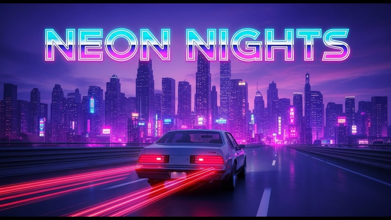 🔴 NEON HIGHWAY NIGHT DRIVE 🌃