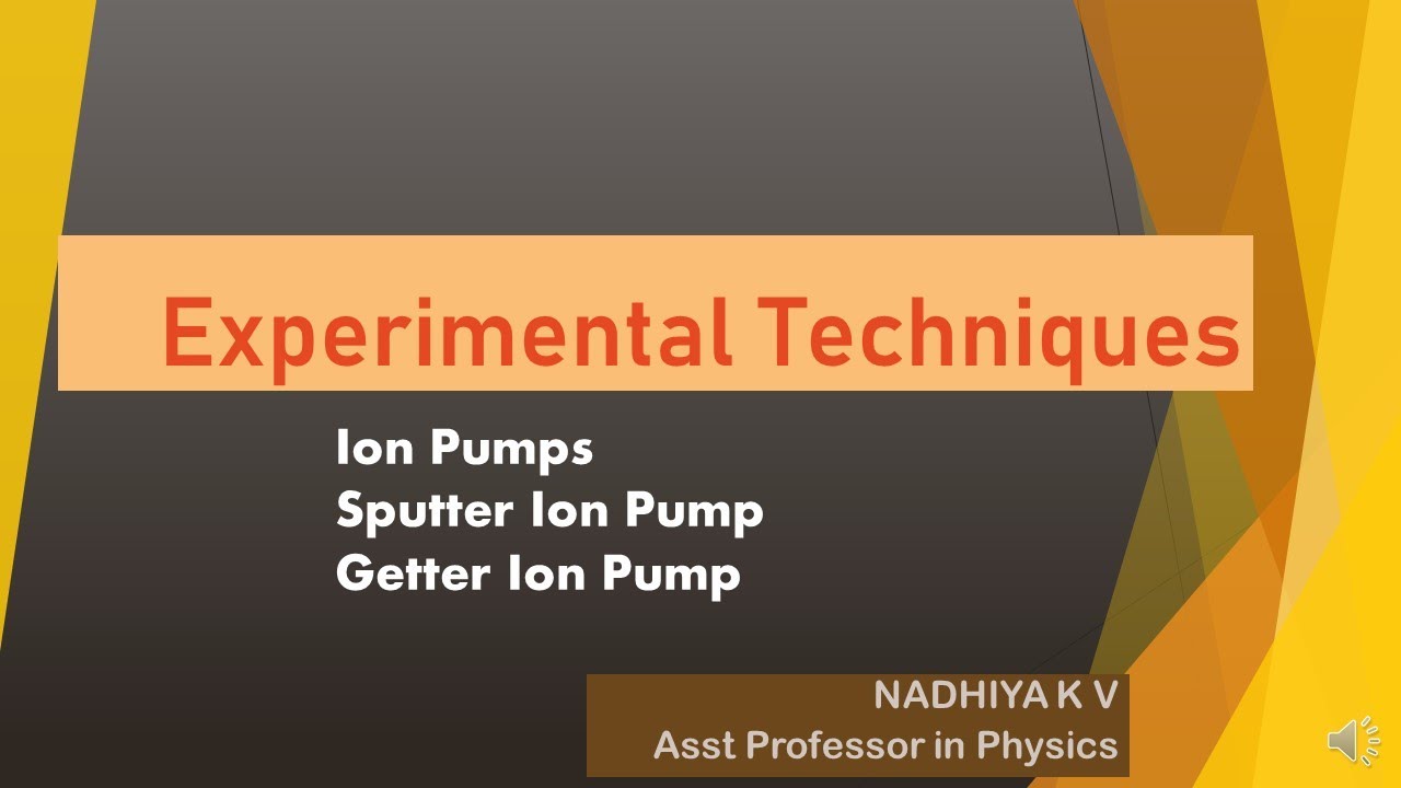 Ion Pumps #Sputter Ion Pump # Getter Ion Pump