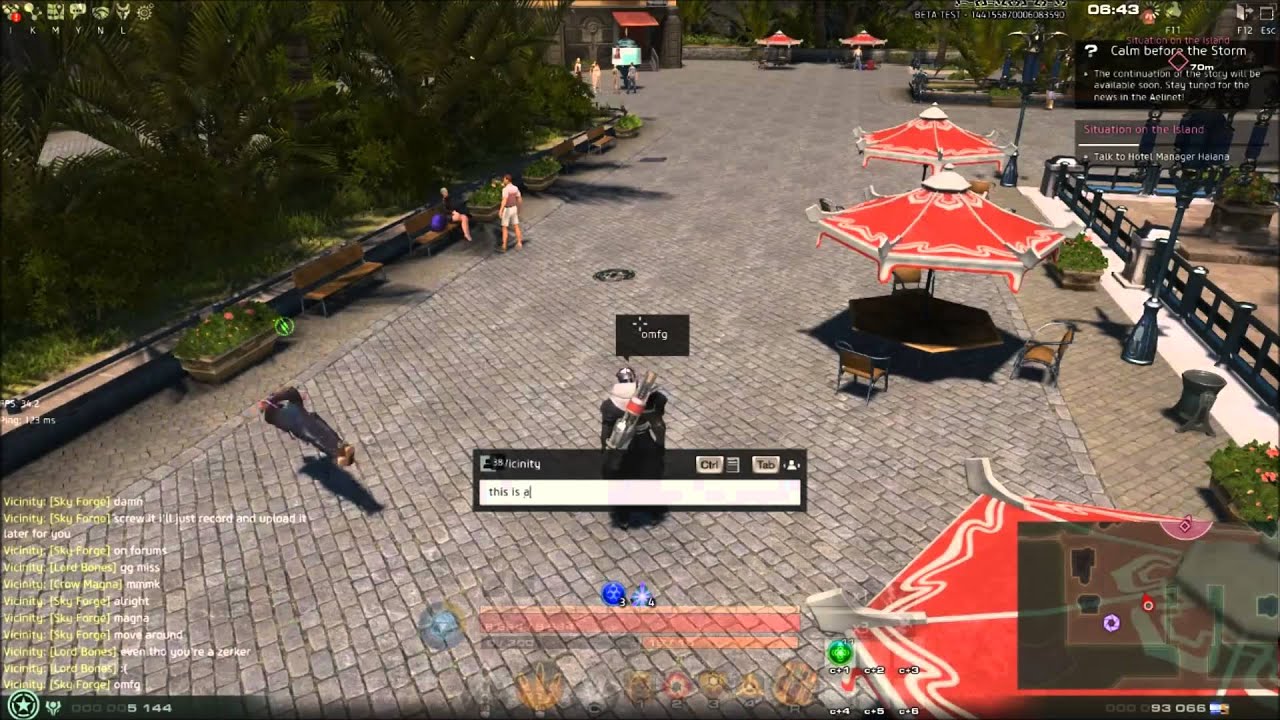 Skyforge CBT: Slayer stuck in spin loop