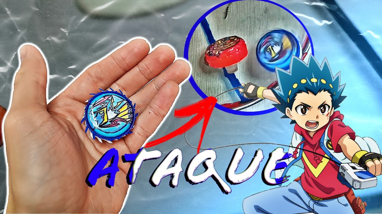 Como fazer um BEYBLADE de ATAQUE!