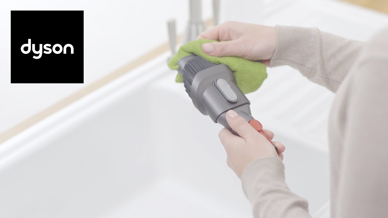How to empty and clean the clear bin | Dyson V12 Detect Slim™ cordless vacuum care guide