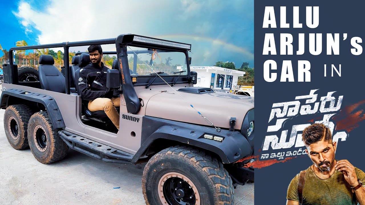 Unexpected Glimpse Of Allu Arjun's car in Bhakrapet Ride | REEL FLICKERS | VT VLOGS