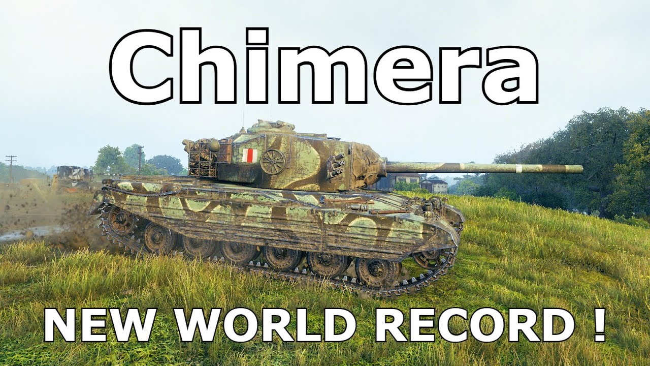 World of Tanks Chimera - 8 Kills 9,2K Damage | NEW WORLD RECORD !